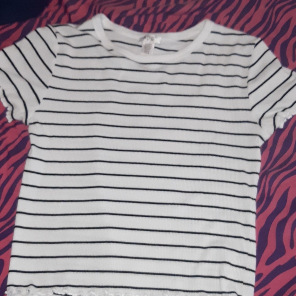 Striped crop top♡